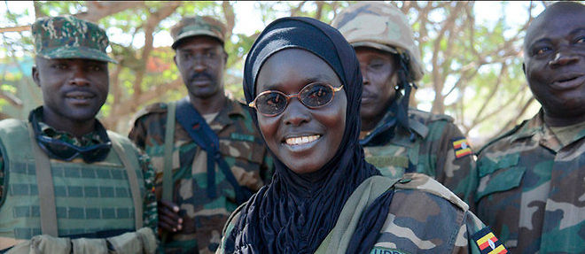 Des soldats de l'Amisom, la mission africaine en Somalie, en patrouille. L'ennemi ? Les shebabs qui sement la terreur.