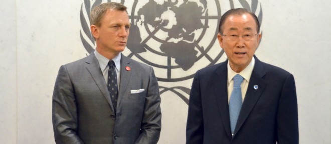 Daniel Craig, l'agent tr&egrave;s sp&eacute;cial de l'ONU