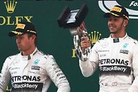 La déception de Nico Rosberg, dimanche dernier en Chine, après la victoire de son coéquipier chez Mercedes, Lewis Hamilton.