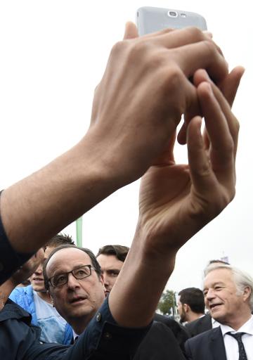 JO 2024: Hollande &agrave; Lausanne en avocat de la candidature de Paris