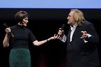 G&eacute;rard Depardieu et Fanny Ardant dans un spectacle hommage &agrave; Ingrid Bergman