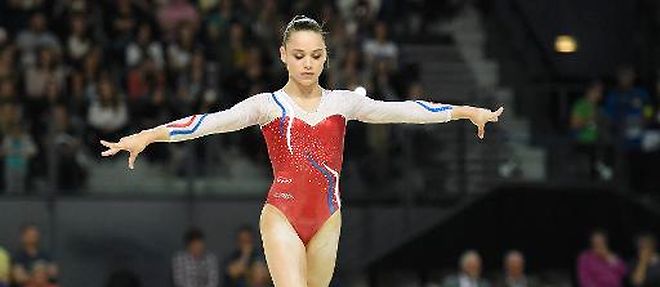 Gymnastique Claire Martin médaillée de bronze à la poutre