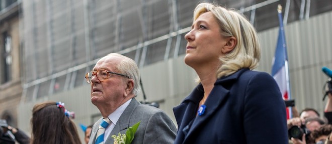 Jean-Marie et Marine Le Pen, le psychodrame qui agace Bernard-Henri Levy.