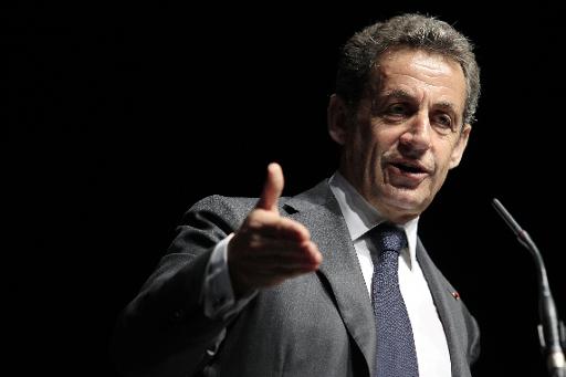 Nicolas Sarkozy le 22 avril 2015 a Nice
