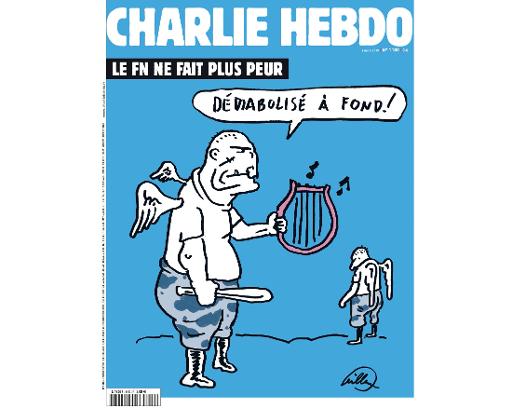 La "Une" du magazine satirique français, Charlie Hebdo, datée du 2 mars 2015 © - CHARLIE HEBDO/AFP/Archives