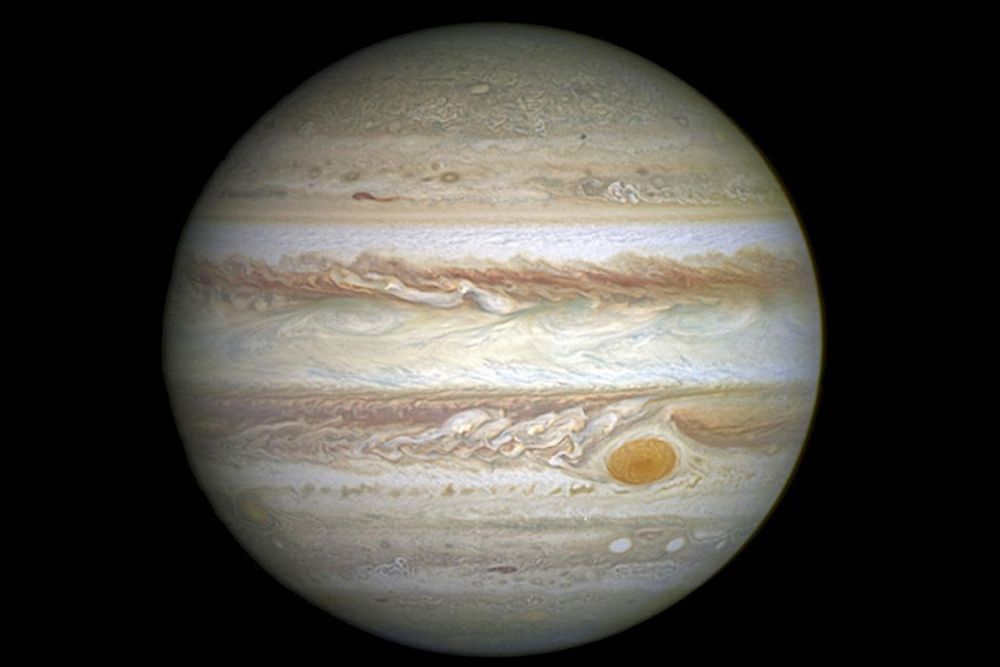 Jupiter et sa grande tache rouge