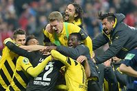 Coupe d'Allemagne: Dortmund ruine les espoirs du Bayern