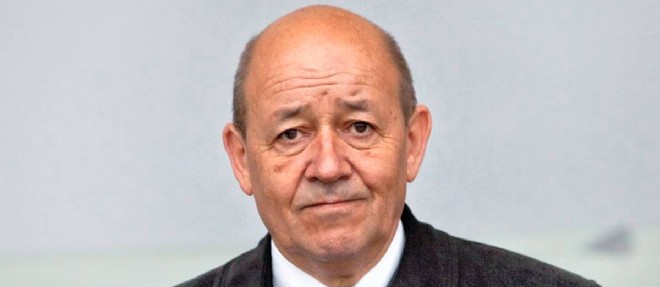 Le ministre de la Defense, Jean-Yves Le Drian.