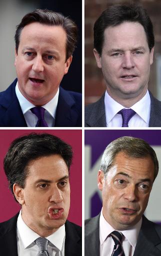 L&eacute;gislatives britanniques: dans le duel Cameron-Miliband, rien n'est encore jou&eacute;