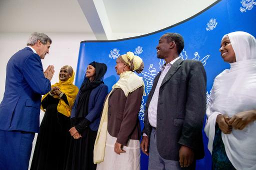 En visite historique en Somalie, Kerry salue les &quot;progr&egrave;s&quot; du pays
