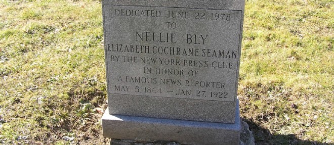 Nellie Blye, aventuriere et pionniere du journalisme d'investigation au XIXe siecle.