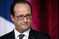 François Hollande, un président pragmatique. ©PATRICK KOVARIK / AFP
