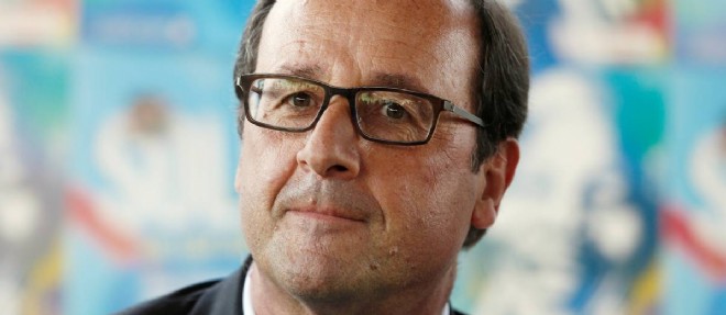 Francois Hollande lors d'un meeting le 29 juin 2014.