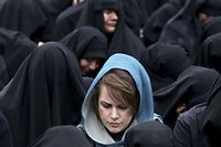 Des femmes iraniennes assistent aux commémorations marquant l'anniversaire de la mort de Fatima, la fille du prophète Mahomet. ©Ebrahim Noroozi