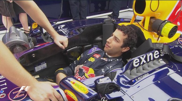 Daniel Ricciardo (Red Bull). ©  DR