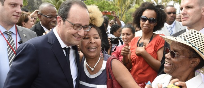 En Martinique, Hollande se mobilise contre le r&eacute;chauffement climatique