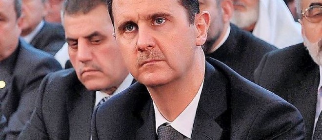 Le president syrien, Bachar el-Assad.