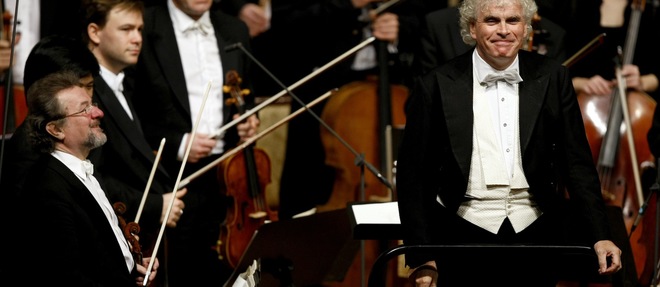 Simon Rattle quittera son poste en 2018 pour rejoindre le London Symphony Orchestra.