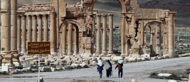 Le site antique de Palmyre, en Syrie.