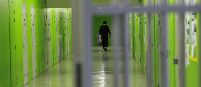 Un detenu dans le centre penitentiaire de Mont-de-Marsan, photo d'illustration.