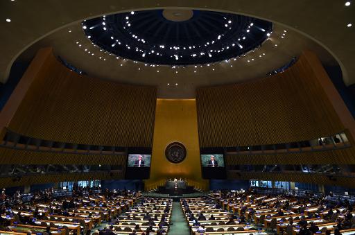 Reunion des pays signataires du Traite de non proliferation nucleaire (TNP) le 27 avril 2015 a New York
