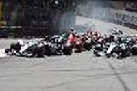 GP de Monaco: course momentan&eacute;ment neutralis&eacute;e apr&egrave;s l'accident de Verstappen