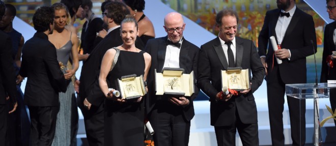 Emmanuelle Bercot, Vincent Lindon et Jacques Audiard ont ete recompenses a Cannes.
