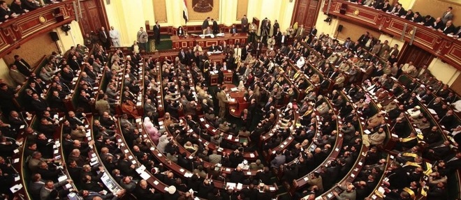Le Parlement egyptien.