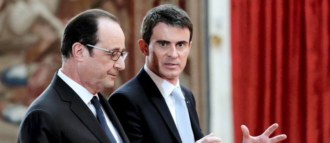 Au congres PS de Poitiers, Manuel Valls a rendu hommage a l'action de Francois Hollande.