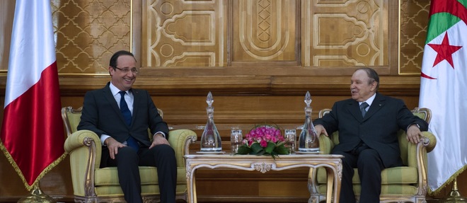 Alg&eacute;rie : la visite-&eacute;clair de Hollande &agrave; Bouteflika