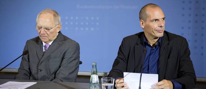 L'ambiance devrait etre a nouveau tendue entre le ministre allemand des Finances, Wolfgang Schauble, et son homologue grec, Yanis Varoufakis, jeudi a Luxembourg. Les deux hommes ne s'apprecient guere.