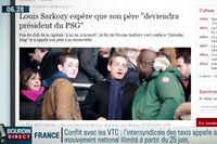 Zapping du &quot;Point&quot; : Louis Sarkozy voit son p&egrave;re pr&eacute;sident... du PSG