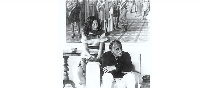 Patricia et Joseph Losey, en 1967.