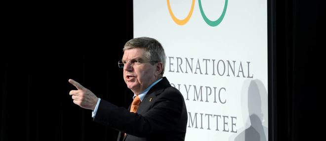 Thomas Bach, president du Comite international olympique.