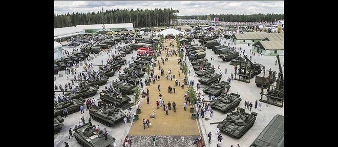 Le nouveau parc d'attractions militaire inaugure mardi par Vladimir Poutine.