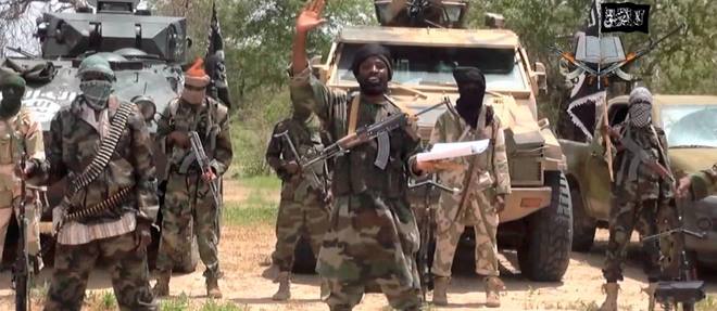 Capture d'ecran d'une video publiee le 13 juillet 2014 par la secte islamiste dans laquelle figure son chef Abubakar Shekau. 

