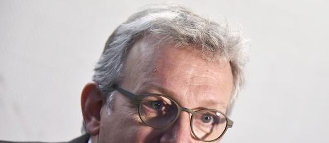 Pierre Laurent, secretaire national du Parti communiste (PCF) le 26 mars 2015 a Bondy