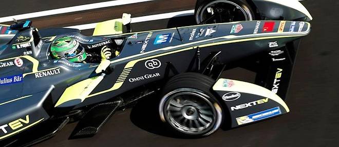 Nelson Piquet Jr., premier champion du monde de Formule E, a devance Sebastien Buemi au classement general d'un seul point.
