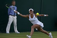 Wimbledon: le match Garcia-Watson interrompu par la nuit