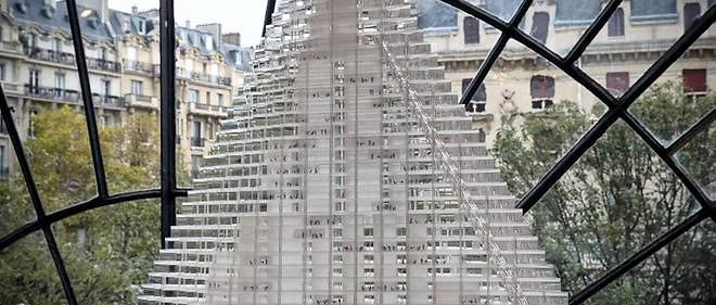 Paris valide la construction de la tour Triangle / maquette du projet