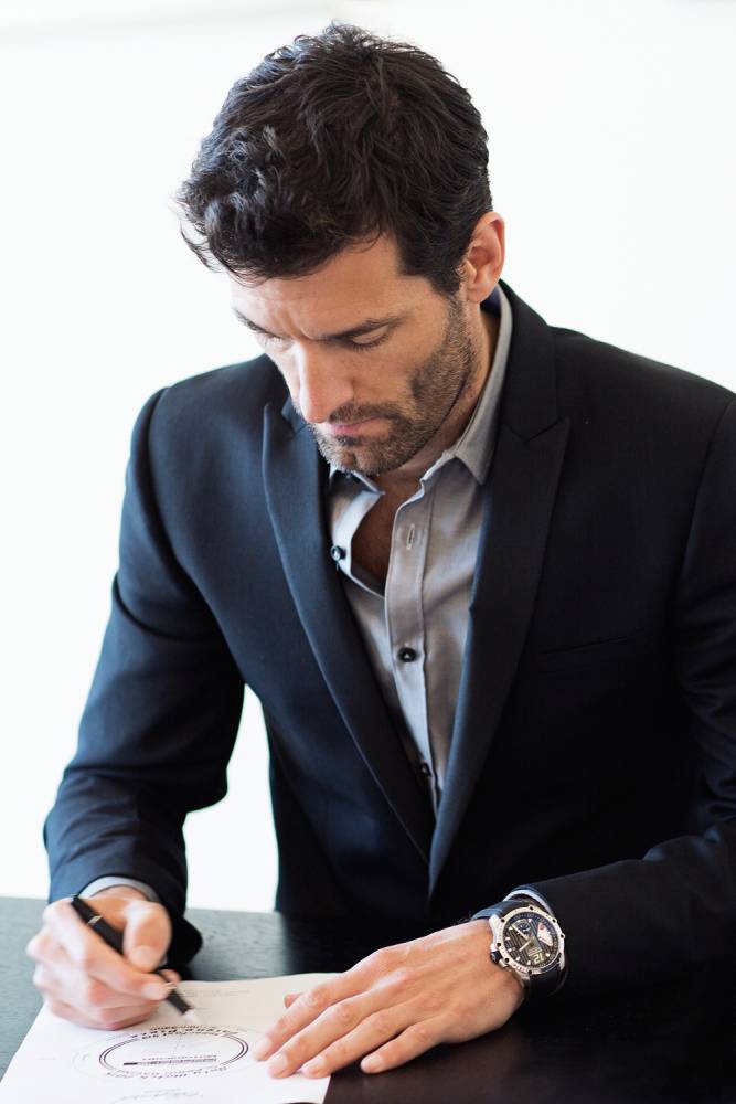mark webber rolex