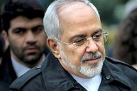 Le ministre iranien des Affaires étrangères Javad Zarif est la cible du journal ultraconservateur « Les Martyrs de l'islam ». ©BRENDAN SMIALOWSKI