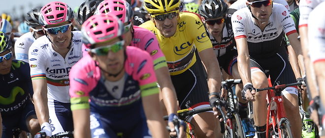 Le Suisse Fabian Cancellara au troisieme jour du Tour de France. Photo d'illustration.
 