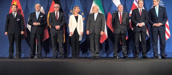 Les dirigeants qui ont contribue a l'accord sur le nucleaire iranien, photo d'illustration.
