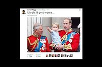 Les images d'Elizabeth II faisant le salut nazi deviennent un m&egrave;me
