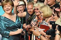 Passionn&eacute;e d'op&eacute;ra, Angela Merkel ouvre le Festival de Bayreuth