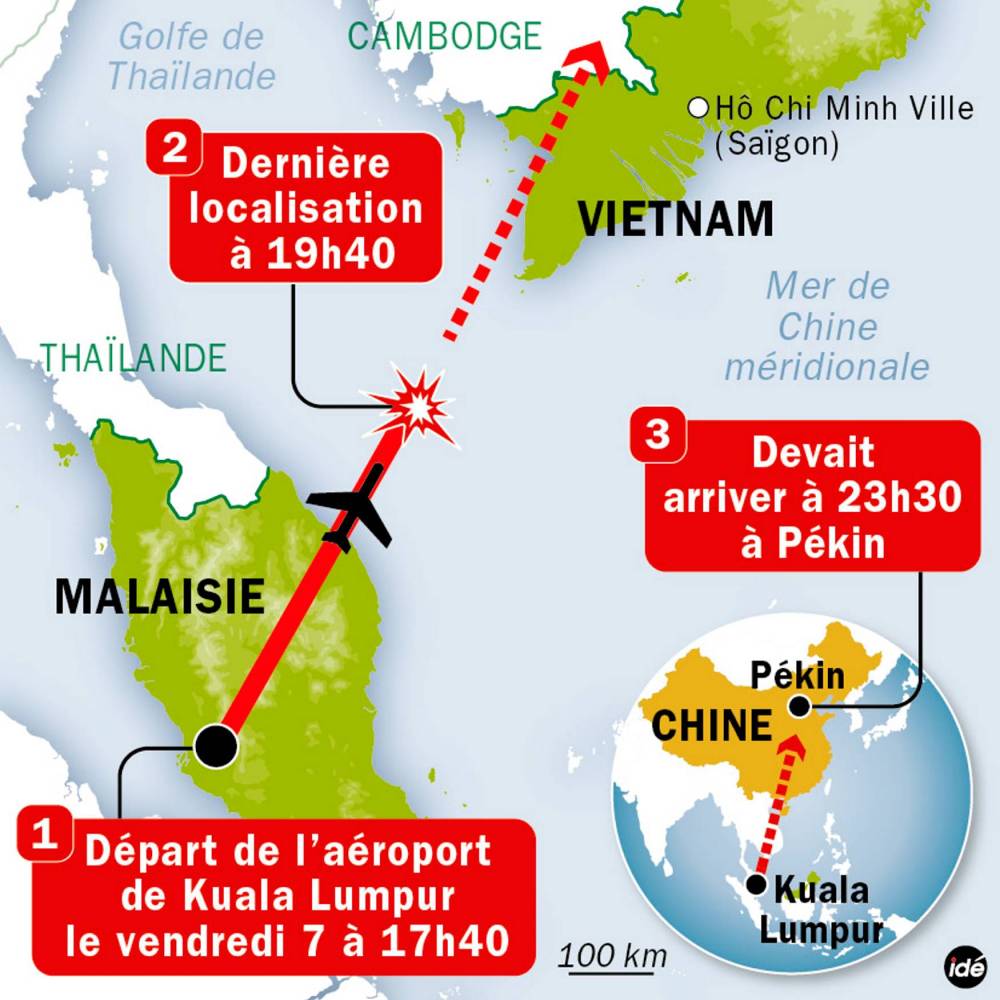 Vol MH370 : un an et demi de recherches et de mystères - Le Point