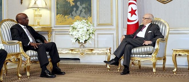 Donald Kaberuka fait ses adieux a Beji Caid Essebsi, le president tunisien
