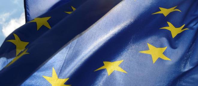 Un drapeau europeen, photo d'illustration.