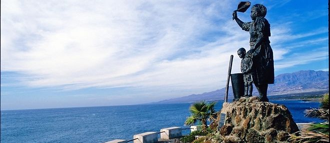 Statue aux iles de Barlavento en hommage a la femme capverdienne (photo d'illustration)